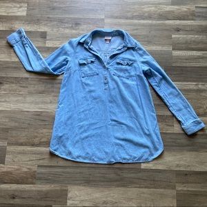 Women’s Maternity Size Small Denim Tunic
